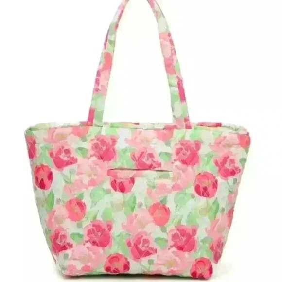 Vera Bradley Women's Floral Quilted Nylon Tote Bag